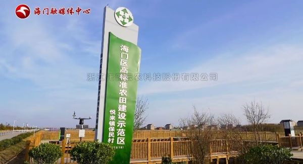 江苏海门高标准农田样板区，智慧化监管守护千亩良田