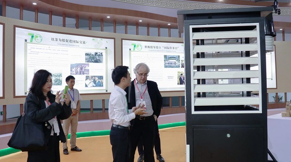 樱花视频在线产品亮相国茶展区