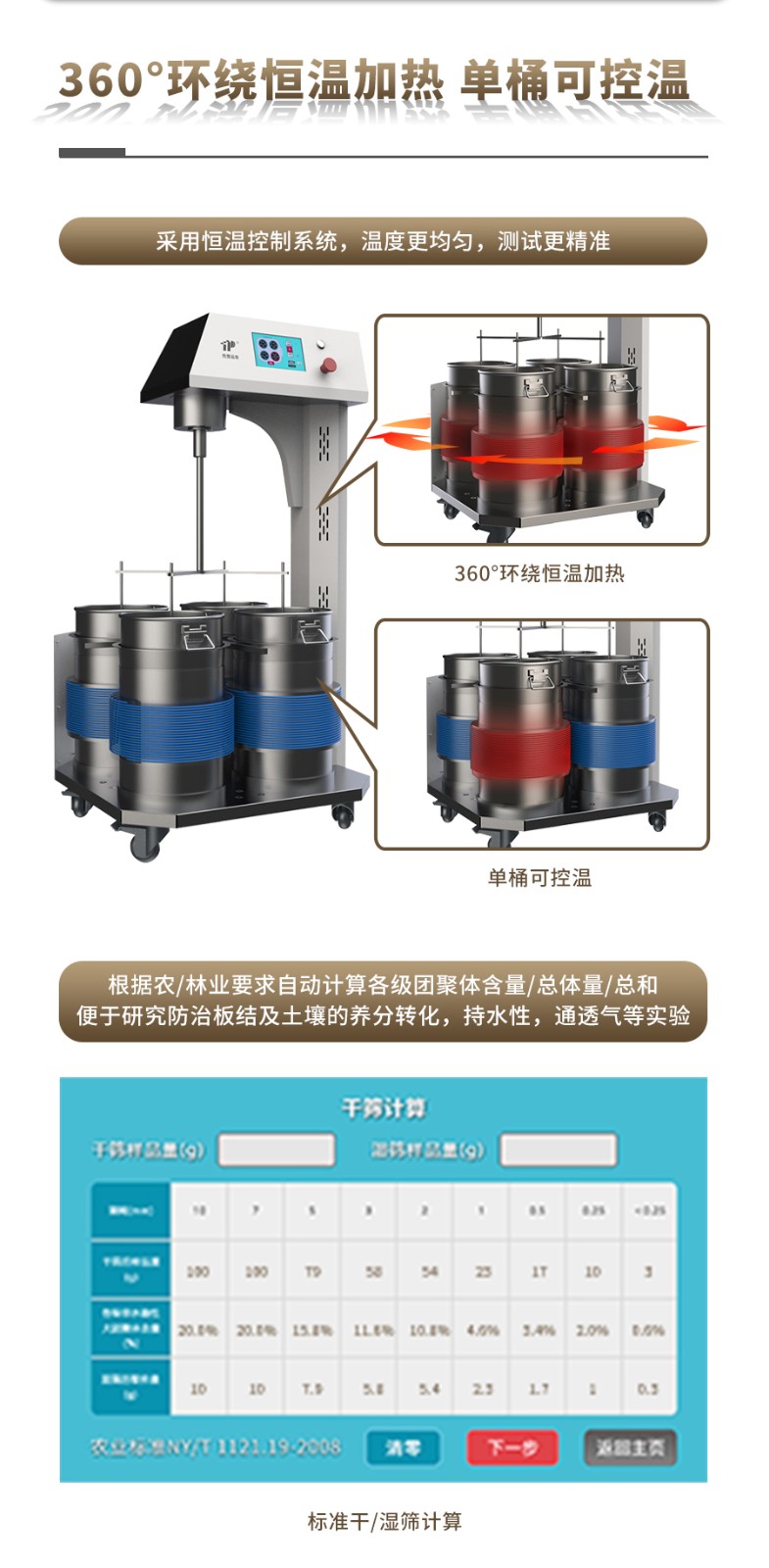 恒温式樱花视频污下载团粒分析仪